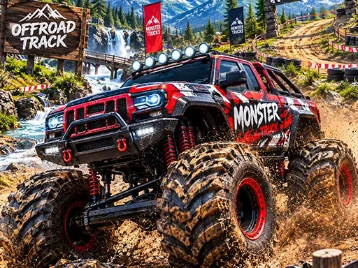 Mud Offroad Monster Truck Game