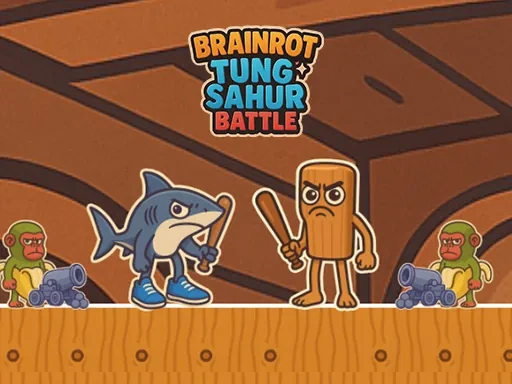 Brainrot Tung Sahur Battle